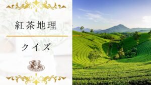 【紅茶地理クイズ】紅茶と地理の関係は？紅茶の地理に関する理解が深まる15問！